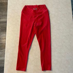 Red Zyia Active Leggings Size 12